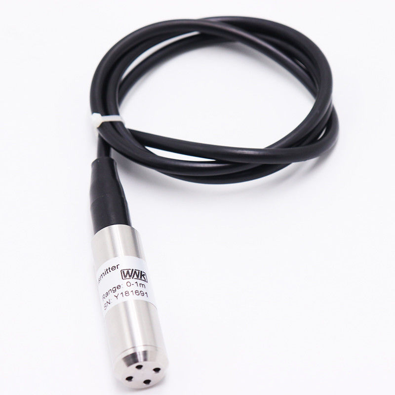 Tank Liquid Submersible Level Sensor 4~20mA Anti-proof PTFE 0.25%FS Stability